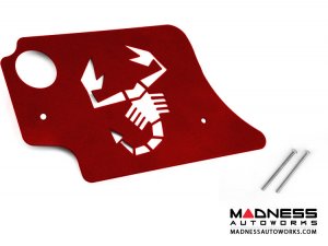 FIAT 500 Engine Cover for MAXFlow Intake System - 1.4L Multi Air Turbo - Scorpion Design - Red